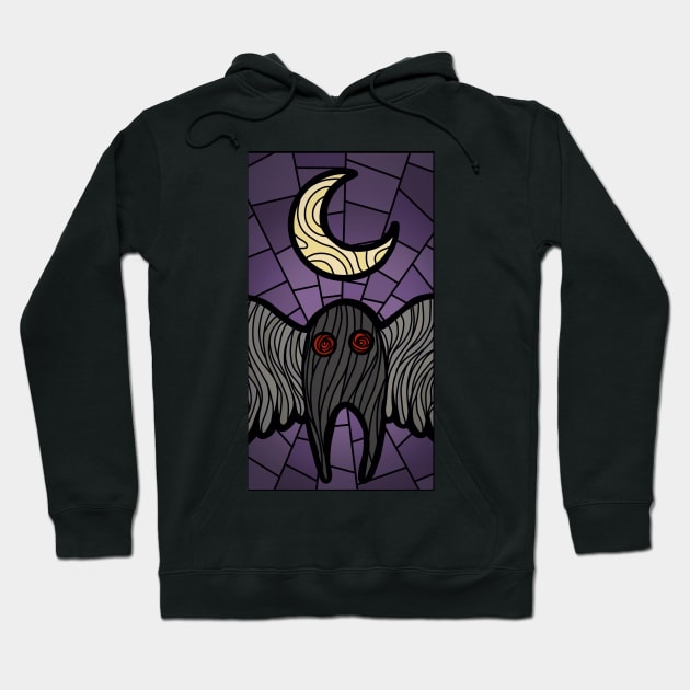 Mothman Hoodie by OctopodArts